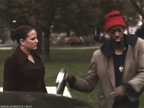 Woman Saying Big Boy Now