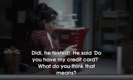 Woman Saying Didi He Texted