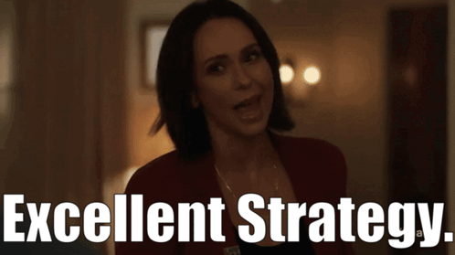 Woman Saying Excellent Strategy