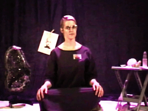 Woman Saying Good Luck GIF