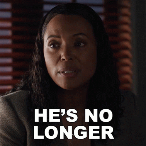 Woman Saying He's No Longer GIF