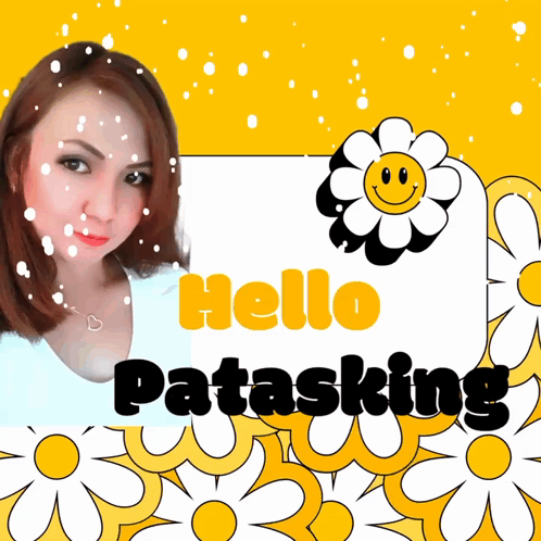 Woman Saying Hello Patasking