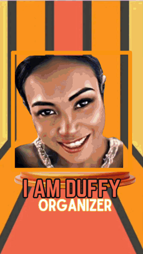 Woman Saying I Am Duffy Organizer GIF