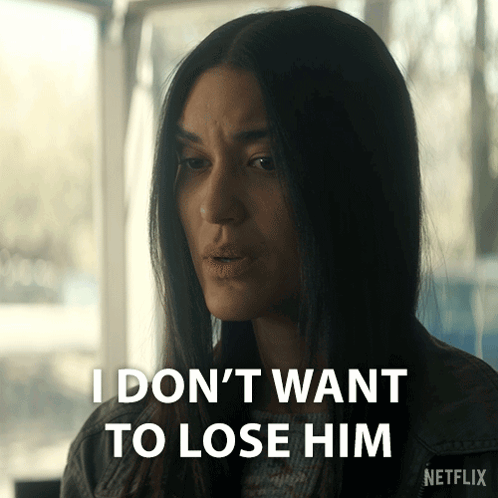Woman Saying I Don't Want to Lose Him