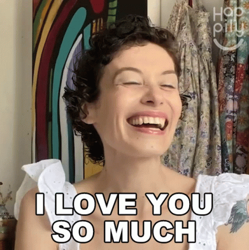 Woman Saying I Love You
