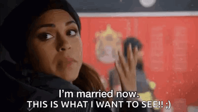 Woman Saying I'm Married Now This Is What I Want To See
