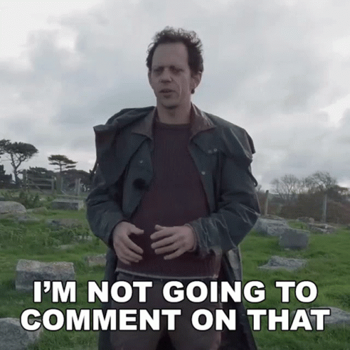 Woman Saying I'm Not Answering That