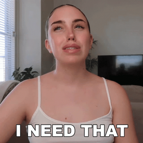 Woman Saying I Need It  GIF