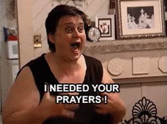 Woman Saying I Needed Your Prayers