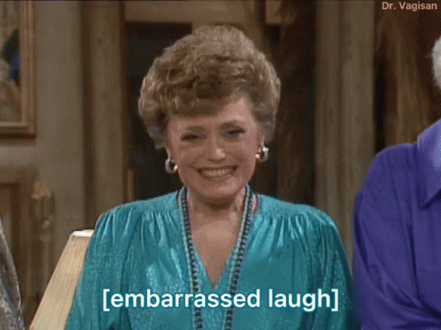 Woman Saying I Wish I Was Dead To Group GIF