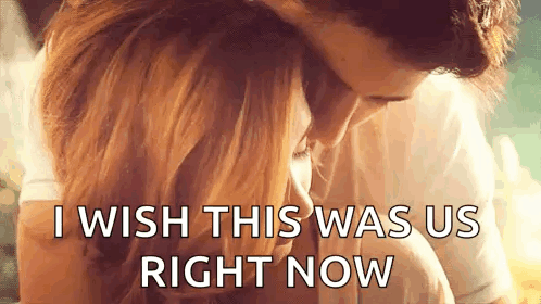 Woman Saying I Wish This Was Us