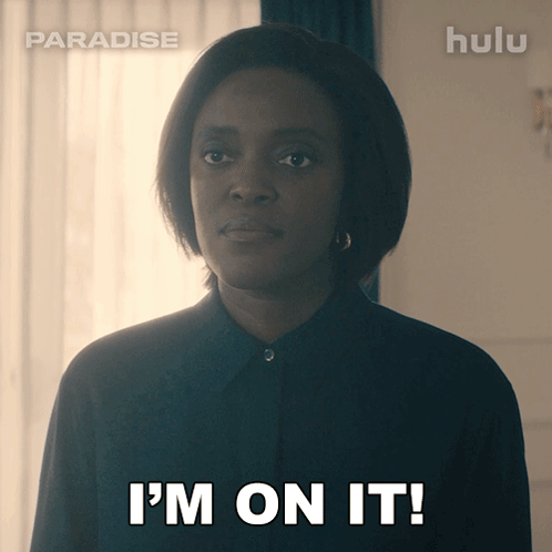 Woman Saying Im On It in Hulu Ad
