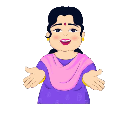 Woman Saying Khaane Mein Kya Banau