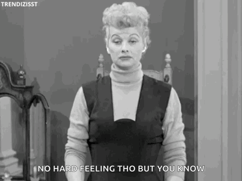 Woman Saying No Hard Feeling