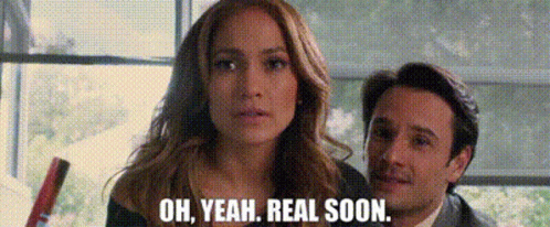 Woman Saying Oh Yeah Real Soon GIF