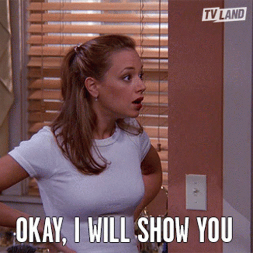 Woman Saying Okay I Will Show You