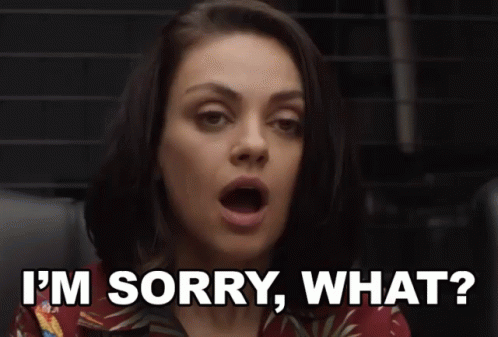 Woman Saying Sorry What GIF