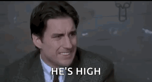 Woman Saying Still Pretty Stoned