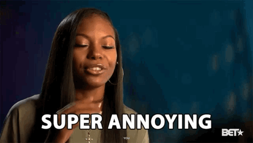 Woman Saying Super Annoying Waving Hand