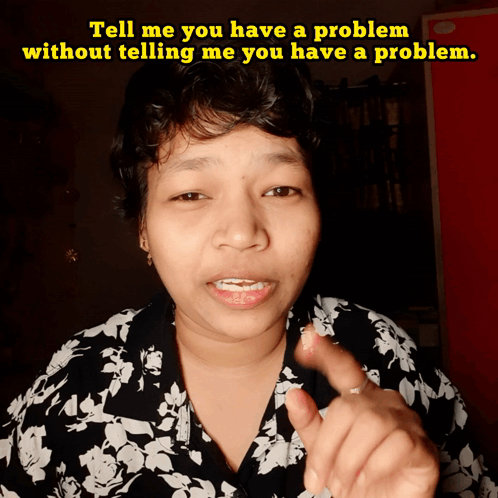 Woman Saying Wait Did I Not Tell You in Hospital