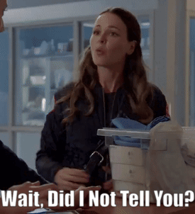 Woman Saying Wait Did I Not Tell You