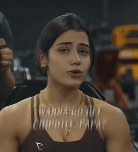 Woman Saying Wanna Go Get Chipotle Papa GIF