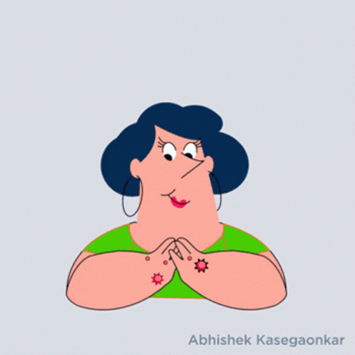Woman Saying Washed Your Hands