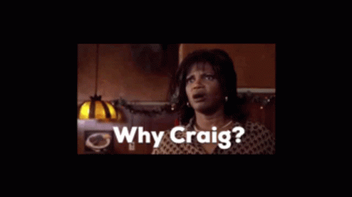 Woman Saying Why Craig Dark Room
