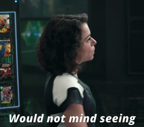 Woman Saying Would Not Mind Seeing