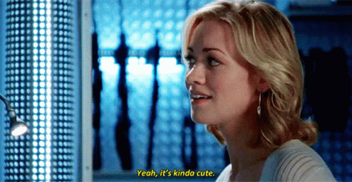 Woman Saying Yeah It's Kinda Cute