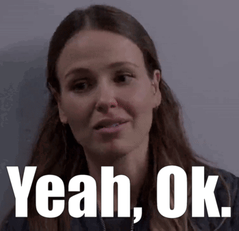 Woman Saying Yeah Ok GIF
