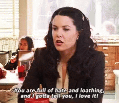 Woman Saying You Are Full of Hate