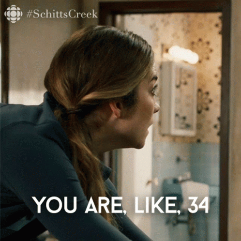 Woman Saying You Are Like 34
