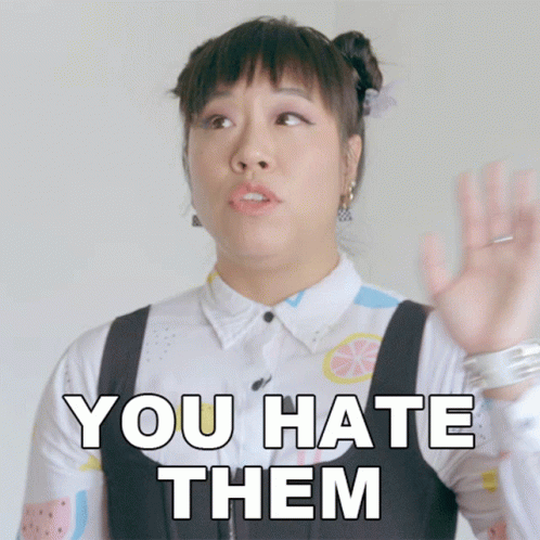 Woman Saying You Hate Them