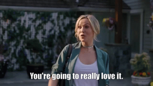 Woman Saying You're Going To Really Love It GIF