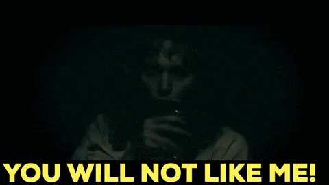 Woman Saying You Will Not Like Me