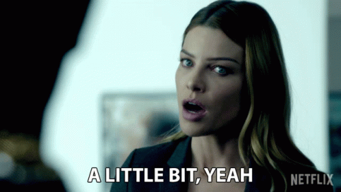 Woman Says A Little Bit Yeah Netflix GIF