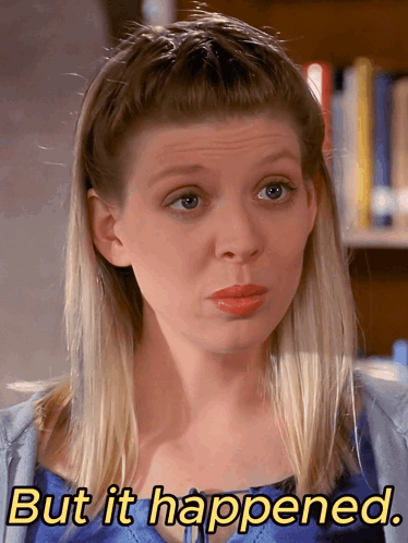 Woman Says But It Happened While Making a Face
