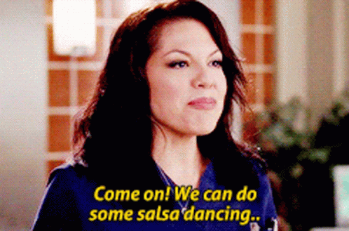 Woman Says Come On We Can Do Some Salsa Dancing GIF