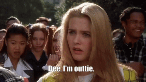Woman Says Dee I'm Outtie