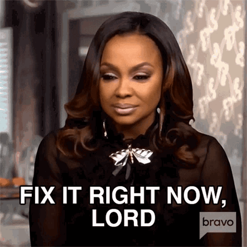 Woman Says Fix It Right Now Lord