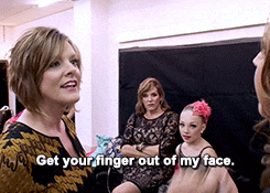 Woman Says Get Your Finger Out of My Face to Little Girl