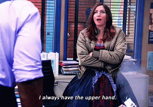 Woman Says I Always Have the Upper Hand Next to Man