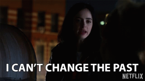 Woman Says I Can't Change the Past Netflix Ad