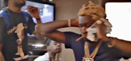 Woman Says I Didn't Mean It Like That In Front Of Paramount Logo GIF