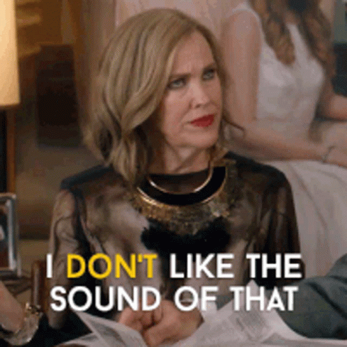 Woman Says I Don T Like That Sound GIF