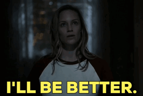 Woman Says I'll Be Better in Dark Hallway