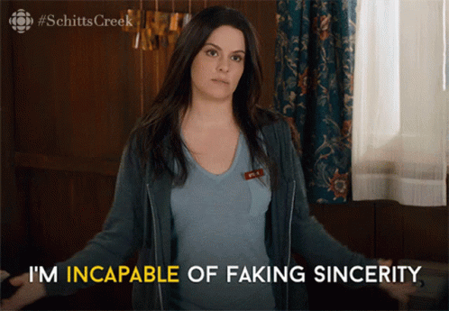 Woman Says I'm Incapable of Faking Sincerity