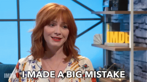 Woman Says I Made a Big Mistake in Front of IMDb Sign
