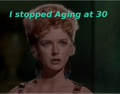 Woman Says I Stopped Aging At 30 GIF